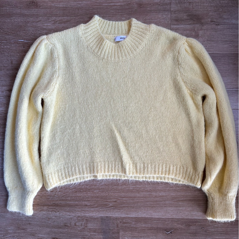 Butter Yellow Knit Sweater